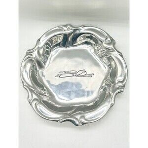 Super Hero Flying Nurse Jetpack Silver Pewter Bowl